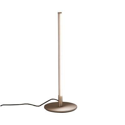 China Modern Aluminum Reading Table Lamp 8W Bedside Lights Modern Aluminum Warm White For Hotel Room Decoration Black Gold Silver for sale