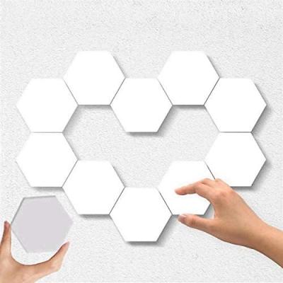 China Modern Charger or USB 6 Battery Operated Bedside Lamp Led Sensor Motion Torch Light Hexagon Night Light Eye Protector for sale