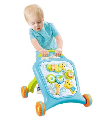 China Multi Function Baby Walker Musical Baby Walker Learning Baby Toy Traction Toys Walkers With Music for sale