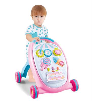 China New Musical Push Baby Walker for Baby Kids Baby Walker with Music Pull Toy with Walker Study for sale