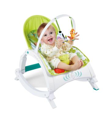 China Cheap Portable 2-in-1 Baby Rocking Chair Toddler Portable Rocker HS284615 for sale