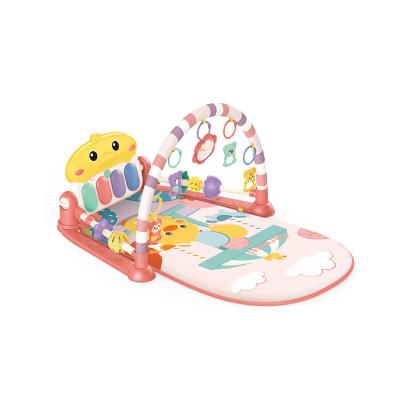 China Special Offer Educational Toy Playmat Baby Gym Stand Pedal Piano Music Toy Mat with Rattle Baby Toy Gym Multifunctional Soft Unisex OEM for sale