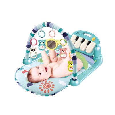 China Cheap 2 n 1 Pedal Piano Educational Toy Limited Time Value Baby Playmat Gym Music for sale