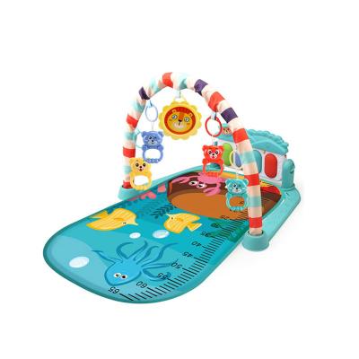 China Educational Toy Special Low Price Pedal Piano Baby Game Gym Mat Music Soft Sea Animal Print for sale