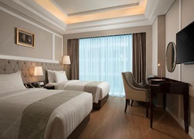 Cina Progettazione alla moda dell'hotel della camera da letto della mobilia di quercia dell'impiallacciatura moderna durevole di legno in vendita