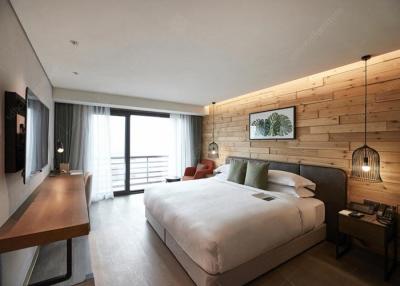 Cina Mobilia di legno dell'hotel della stella del pannello 3 di stile moderno per la mobilia della camera da letto dell'hotel in vendita