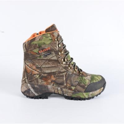 China Increasing boot hunting boots camouflage color outsole 400g thinsulate rubber warm waterproof outdoor shoes for sale