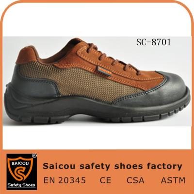 China Steel Toe Black Genuine Leather Safety Shoes And Steel Toe Industrial Electrical Work Shoe Boots Miner SC-8701 for sale