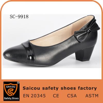 China High Quality Cheap Price Women Office Soft Leather Shoes SC-9918 Anti-Static for sale