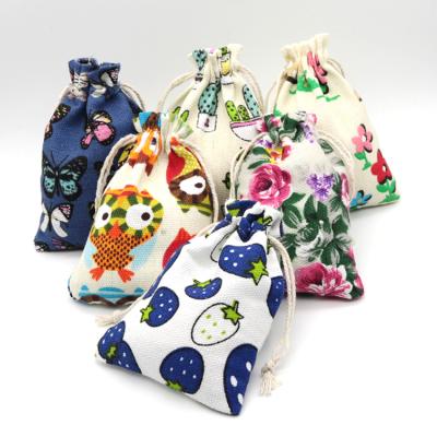 China Durable / Eco / Reusable Wholesale Shop Gift Storage Jewelry Pouches Cotton Gift Bags for sale