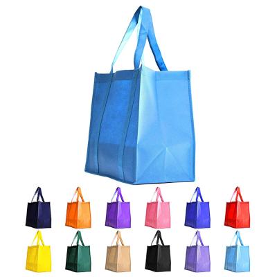 China Custom Products Logo Printing Recyclable Hot Trending Colorful Nonwoven Shopping Bag for sale