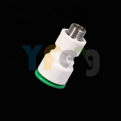 China PPR Fittings YiFeng Plumbing 20mm 25mm Male Plug PPR Fittings 32mm Pipe for sale