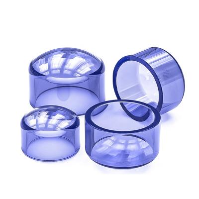 China YIFENG UPVC Transparent Pipe Fittings Pipe Cap Pipe Cover Snuffing Aquarium Access for sale