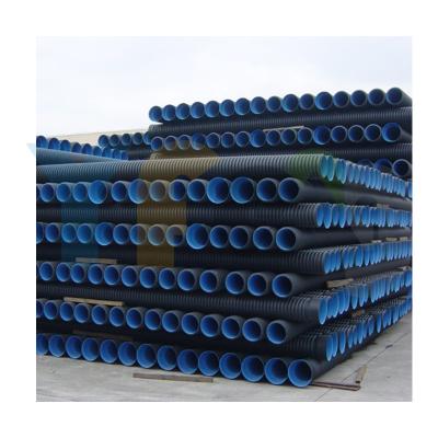 China PE YIFENG Double Corrugated Culvert Pipe Wall Drainage Plastic Pipe for sale