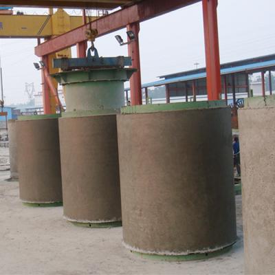 China Drain Carbon Steel Vibration Standpipe Concrete Tube Make Machine for sale