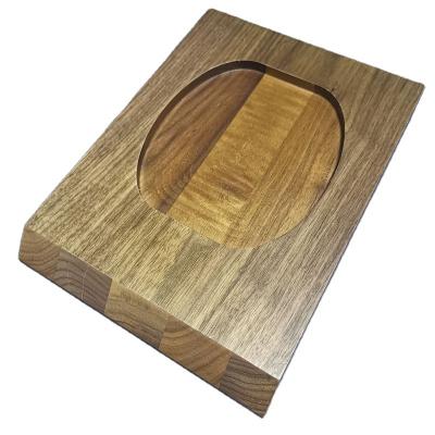 China Customized Aluminum According To Bamboo Beech CNC Router Parts Drawing Wood Turning Service for sale