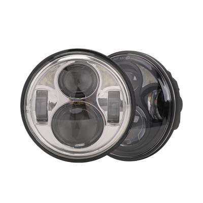 China Motorcycle Diecast Aluminum Housing Led Headlight For Harley 5.75