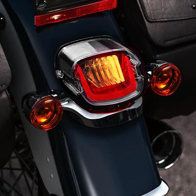 China DRL/Brake /turning light New LED Signal LOYO Motorcycle LED Tail Tail Smoke Light Sequential Turn Signal Rear Light For Harley Davidson Sportster Dyna Road King for sale