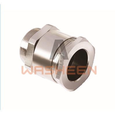 China Waterproof Air Proof Gastight Nickel Plated Brass Marine Cable Gland in High Quality with Waterproof and Heavy Duty IP68 for sale