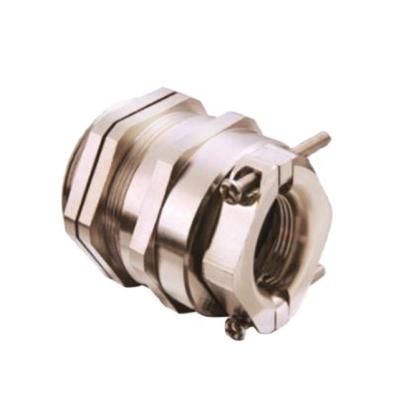 China Brass Cable Protection IP68 Double Locked Protect Cable Gland Waterproof for sale