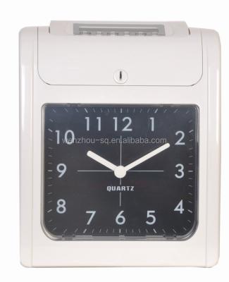 China Clock Display Punched Card Time Recorder Attendance Management 186mmX85.4mm for sale