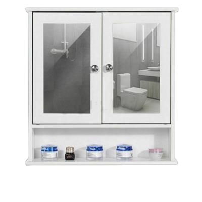 China 2021 Good Quality Cheap Modern Custom Made Melamine Vanity Cabinet Bathroom Low Price Cabinet for sale