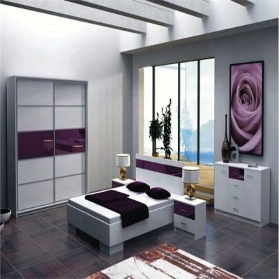 China RTA Modern Wooden Bedroom Furniture Set for sale