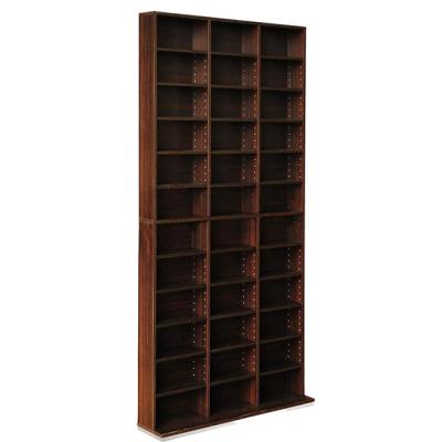 China RTA Modern Melamine Color Wooden CD Rack for sale