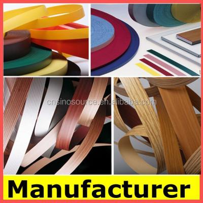 China high quality countertop PVC dark edging SSSPVCEB rubber strips for sale