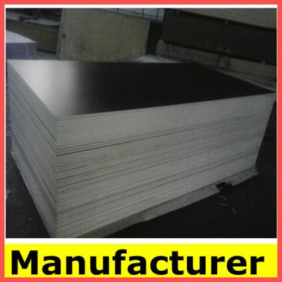 China E2 Black Melamine Chipboard / Interior Particle Board For Furniture for sale