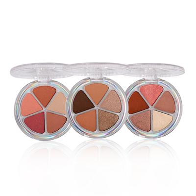 China Original Factory Waterproof Earth Tone Eyeshadows Plate 5 Colors Eyeshadow Palette for sale