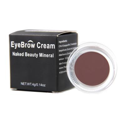 China Vegan Gel Eyebrow Cream Eyebrow Tint Waterproof Pomade Enhancer Private Label Eyebrow Pomade for sale