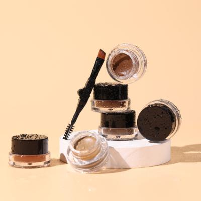 China Private Label Brow Gel Eyebrow Tint Gel Eyebrow Tint Waterproof Paint Cream Enhancer Wax Lasting Private Label for sale