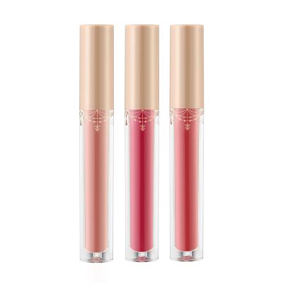 China Wholesale Luxury Waterproof Customize Lip Gloss Private Label Nude Lip Gloss Liquid Lipstick for sale