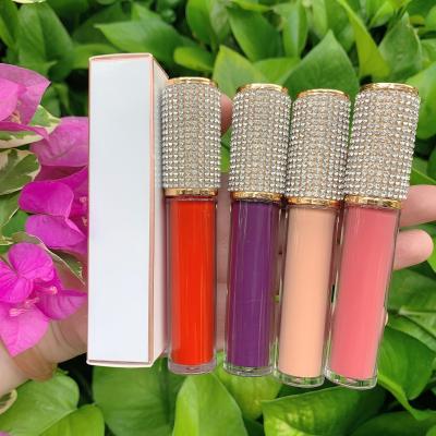 China Liquid Lipstick Matte Liquid Lipsticks Private Labels Vegan Lip Makeup Nude Wholesale Waterproof Gloss Waterproof for sale