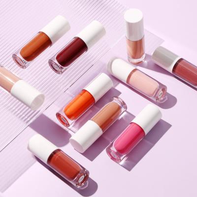 China Waterproof Liquid Matte Lip Gloss Cosmetic Lipstick Lip Gloss Waterproof 57 Color Lip Gloss Makeup Set for sale