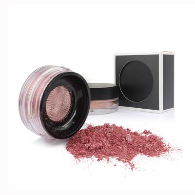 China 8 Colors Waterproof Loose Powder Highlighter Shimmer For Face Makeup And Body for sale