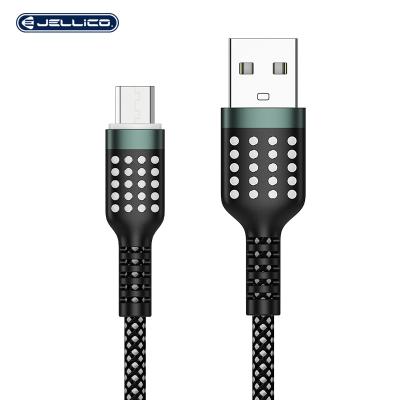 China Quick Charging Speed ​​Hot Sale New Durable Nylon Knit Data Line 3.1A Ultra-fast Quick Charging Cables For Micro Data Cables for sale