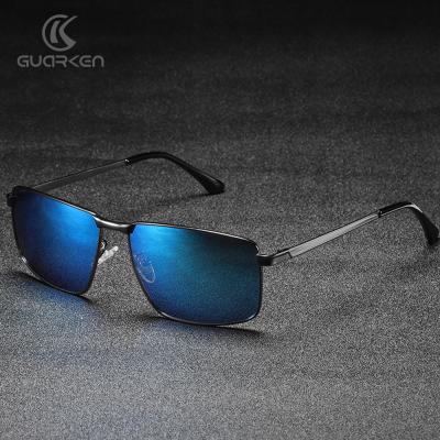 China Fashion Sunglasses 2020 New High Quality Custom Logo Metal Promotional Sunglasses Polarized Men's OEM for sale