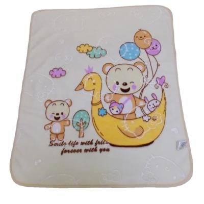 China 100% Anti-Static Design Polyester Fleece Baby Plush Throw Blanket Printing Anti-Static Printing Blanket For Bedding for sale