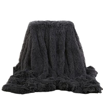 China Custom Wholesale Price 100% Anti-static Polyester Breathable and Waterproof Cashmere Blanket For Home for sale