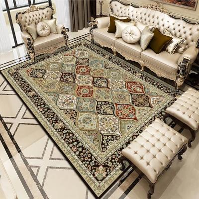 China High Quality Eco-friendly Antique Classic Turkish Persian Digital 3D Anti-Slip Printing Customized Size Living Room Rug 3D Carpet for sale