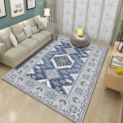 China 2021 hot sale waterfall design living room center 3D modern digital printing rugs super soft anti-slip backing anti-skid carpets and blankets for sale