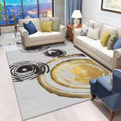 China Waterproof Super Soft Waterfall Anti-slip 3d Modern Design New Printing Visual Carpet Fabric Products Show 3d Carpet For Living Room for sale