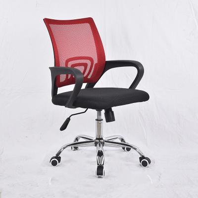 China New Design Adjustable 360 ​​Feet Adjustable Arm Rest Nylon Red Blue Black White Green Red Blue Office Home Office Chairs (Height) Comfortable Swivel Chairs for sale