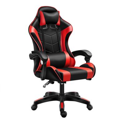 China Other Cheap Luxury Ergonomic Massage LED Recliner Custom Price Adult RGB Desktop Leather PC Gamer Racing Computer Gaming Chair For Sale for sale