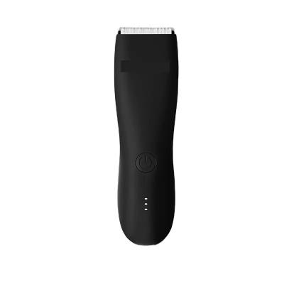 China Car Men's Hair Electric Shaver Cordless Hair Clippers Waterproof Manscap Groin Body Pubic Hair Trimmer for sale