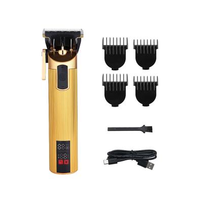 China New Men's Shavers Shavers Outdoor Oil Rechargeable Electric Professional Head Cordless Hair Clippers With LCD Deployment for sale