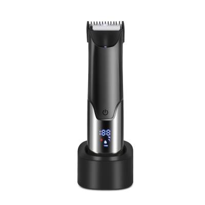 China Wholesale Outer Washable Replaceable Ceramic Blade Heads Loading Man Hair Trimmer Groin Bottom Hair Trimmer For Men for sale