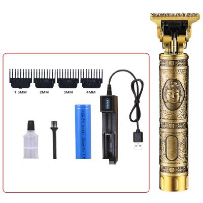 China Dragon Professional Hair Clippers Premium Vintage T9 Hair Trimmer Gold (50% OFF TODAY) for sale